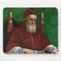 Papa Julio II por Raphael Mousepad Alfombrilla De Ratón