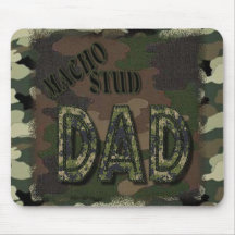 ¡PAPÁ MACHISTA DEL PERNO PRISIONERO DE CAMOFLAUGE! TAPETE DE RATONES