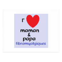 papá madre fibra tarjetas postales
