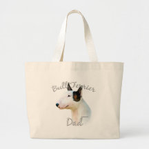 Papá miniatura 2 de bull terrier bolsa