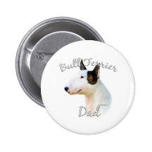 Papá miniatura 2 de bull terrier pins