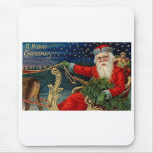 Papá Noel Alfombrillas De Ratón