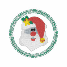 Papá Noel bordó la camisa