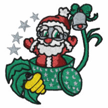 Papá Noel bordó la camisa