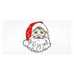 Papá Noel clásico Plantilla Para Tarjeta De Foto