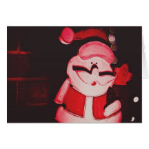 Papá Noel está viniendo a la TARJETA de la ciudad