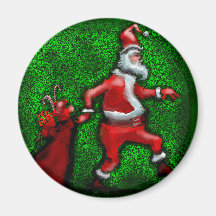 Papá Noel Imán De Frigorífico