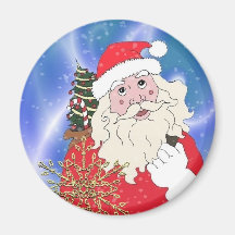 Papá Noel Imán De Frigorifico