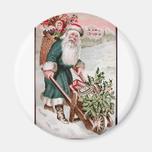 Papá Noel Iman Para Frigorífico