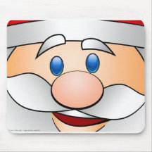 Papá Noel Mousepad Alfombrilla De Ratón