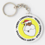 Papá Noel negro Llavero Personalizado