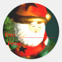 Papá Noel • Pegatina del navidad