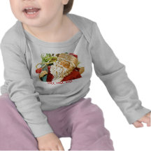 Papá Noel que trae los regalos Camisetas