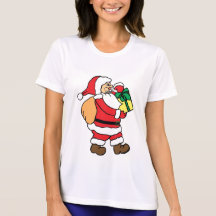 ¡Papá Noel y los presentes.! Camisetas