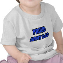 Papá orgulloso del ejército camiseta