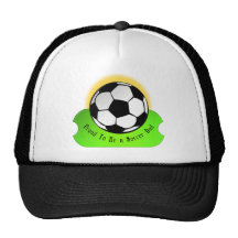 Papá orgulloso del fútbol gorros bordados