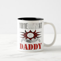 Papá radicalmente impresionante taza