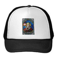 Papa Saint Gregory el grande - vitral Gorras De Camionero