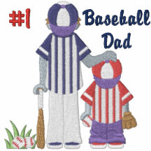 Papá y niño del béisbol #1