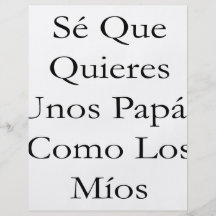 Papás Como Los Mios del SE Que Quieres Unos Tarjetas Publicitarias