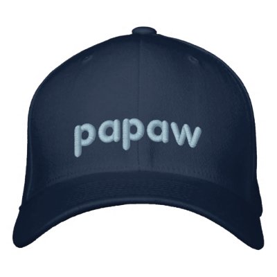 Papaw - bordado gorra de béisbol bordada Papaw - bordado gorra de béisbol bordada