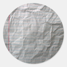 Papel alineado arrugado etiquetas  