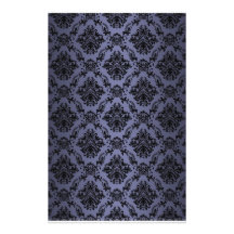 Papel azul barroco del libro de recuerdos del Vict Papeleria