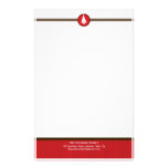 PAPEL DE CARTA PERSONALIZADO:: stripedstitch 5 Papelería Personalizada