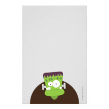 Papel de nota lindo del monstruo el | Halloween de Papelería