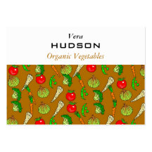 Papel pintado de Veg Tarjetas De Visita