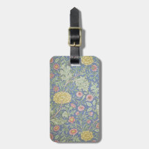Papel pintado floral de William Morris, diseñado e