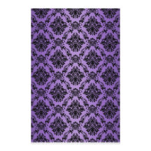 Papel purpúreo claro barroco del libro de recuerdo  papeleria
