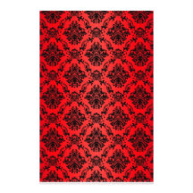 Papel rojo barroco del libro de recuerdos del Vict Papeleria