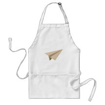 Papierflieger paper plane schürze