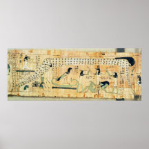 Papiro funerario de Djedkhonsouefankh Poster
