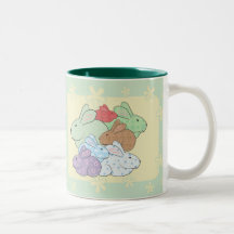 Paquete de taza de los conejitos