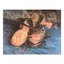 Par de zapatos, de Vincent van Gogh todavía del vi Anuncios Personalizados