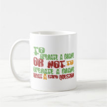 Para actuar una grúa taza de café