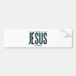 Para el amor de Jesús Etiqueta De Parachoque