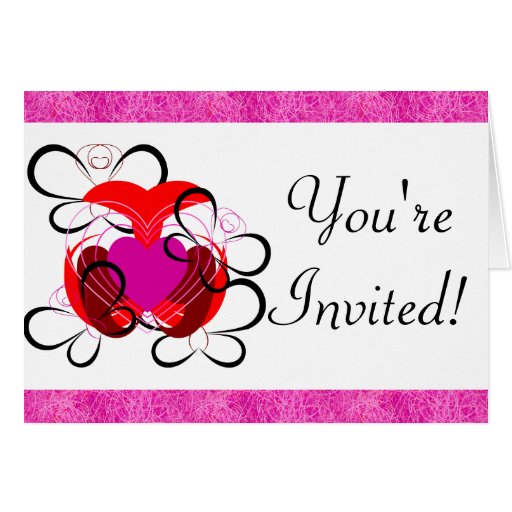 Para el amor de la invitación de las mariposas tarjetas