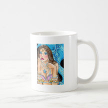 Para el amor de perlas taza de café