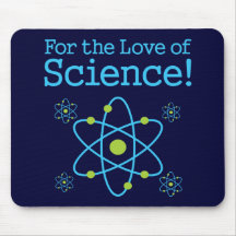 Para el amor del átomo de la ciencia tapete de ratones