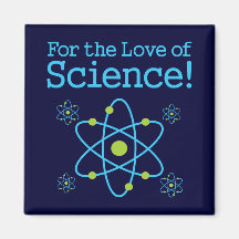 Para el amor del átomo de la ciencia imán para frigorifico