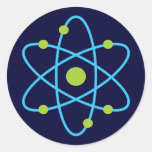 Para el amor del átomo de la ciencia pegatina