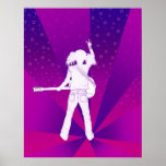 Para el poster de las fans
