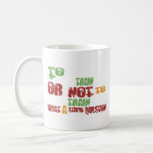 Para entrenar taza de café