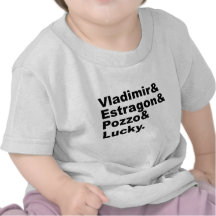 Para estragón Pozzo de Godot que espera - de Vladi Camisetas