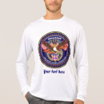 Para hombre patriótico toda la luz de los estilos  camisetas