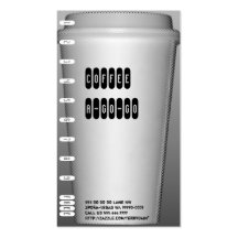 Para ir taza Uno-Ir-Va Tinylense Tarjeta De Negocio