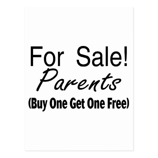 Para los padres de la venta postal